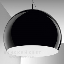 Светильник подвесной 481/20/E black white IDL Италия  11W 30 см (без учета цепи) Черного цвета Positano