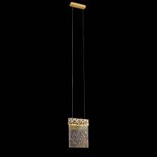 Подвесной светильник Cloyd ESCOBAR P1 / выс. 23 см - золото
